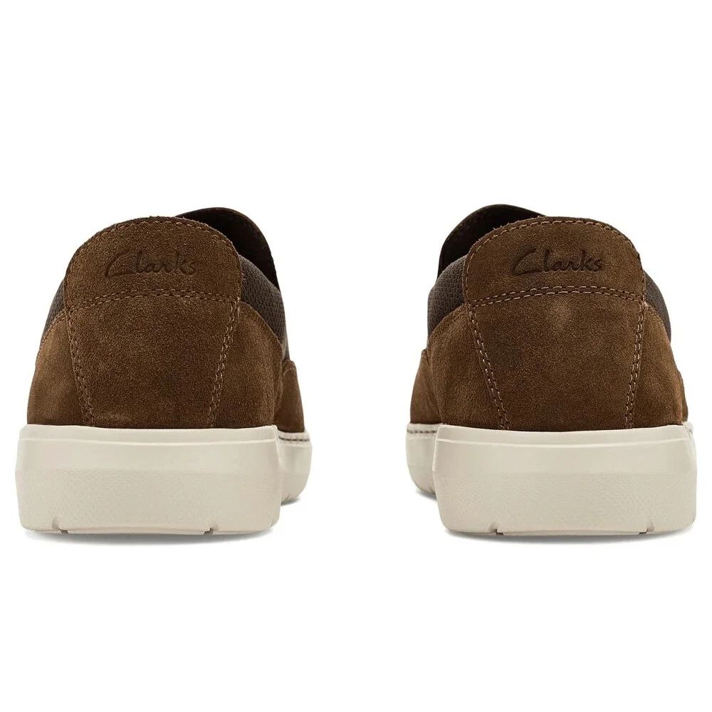 Clarks Flexwell Step 26187779 Loafers Men's US 13 M Brown Casual Shoes LIQ1592